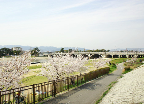 武庫川河川敷緑地【約2240m 車約6分】
